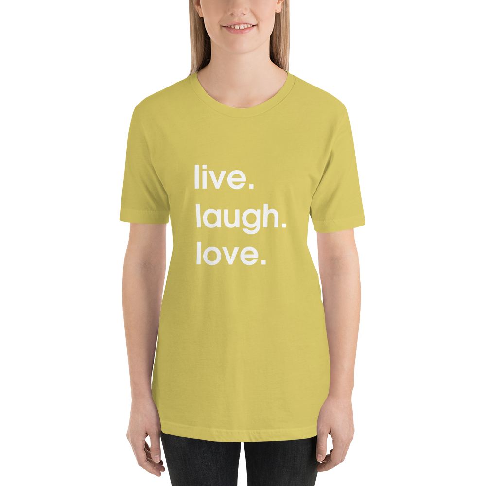Live. Laugh. Love.
